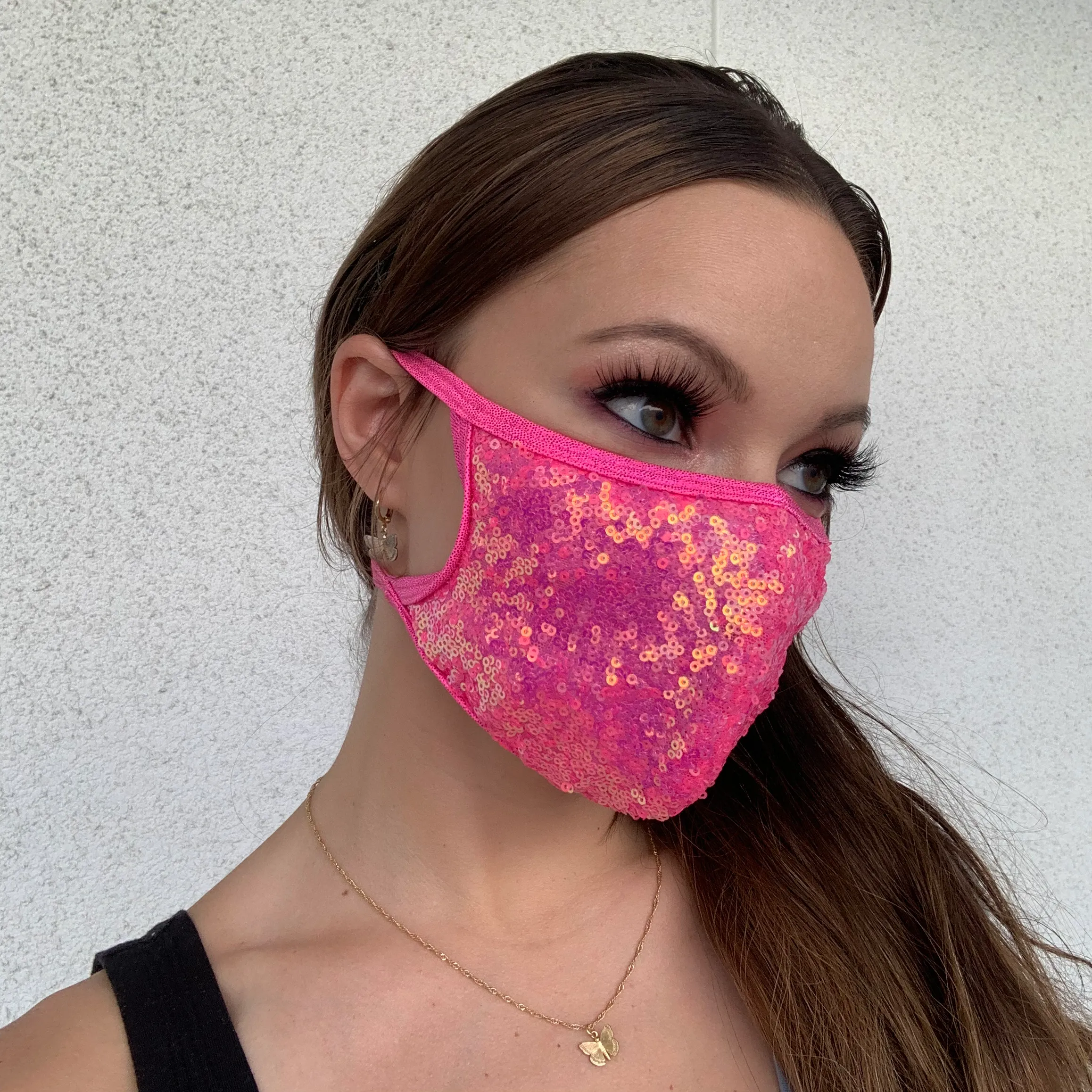 Sequin Face Mask