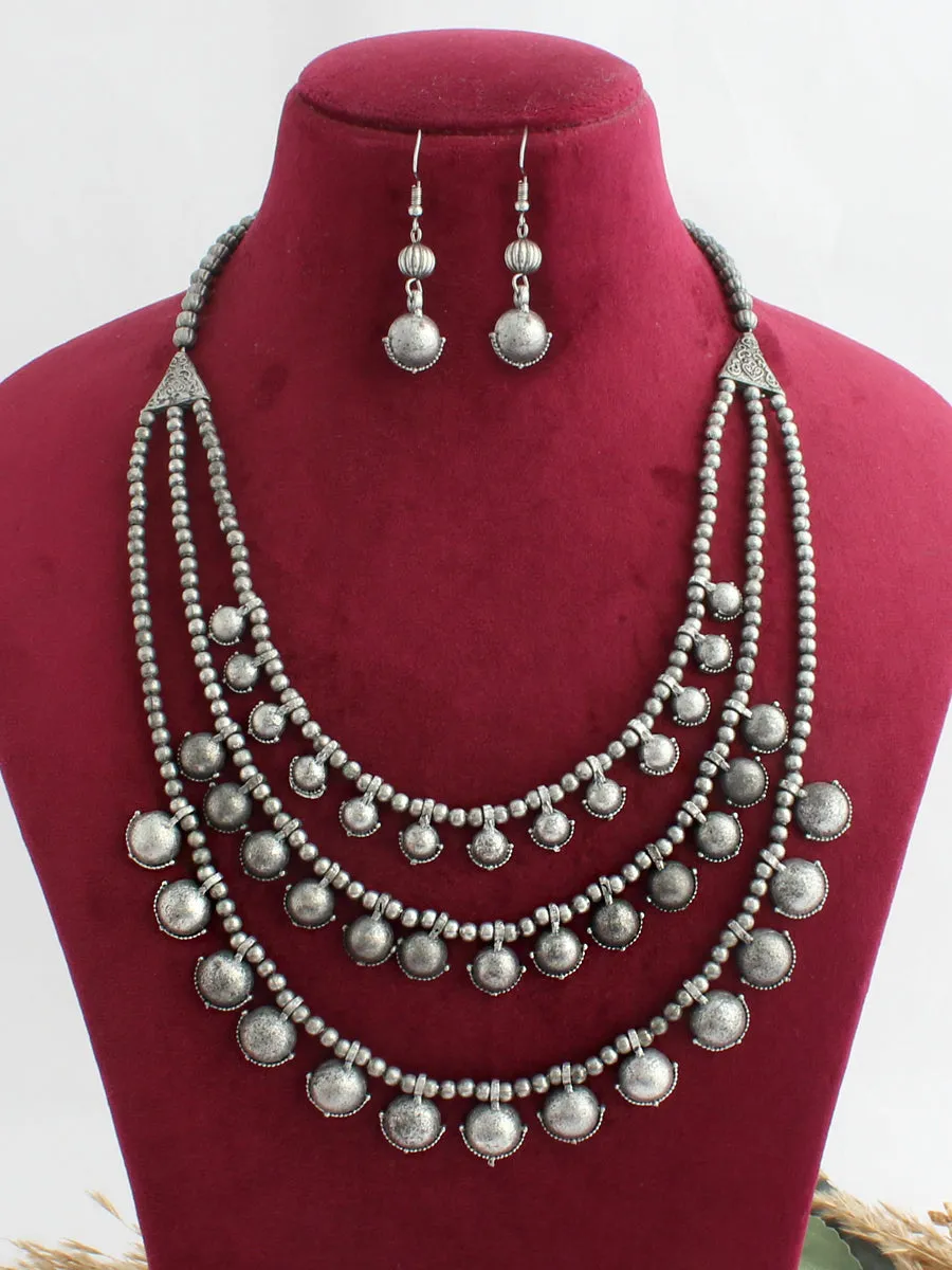 Shampa Layered Necklace Set