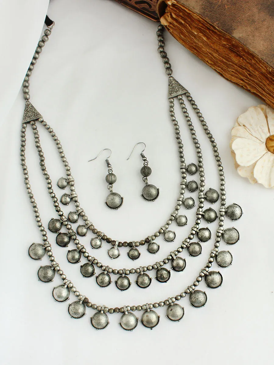 Shampa Layered Necklace Set