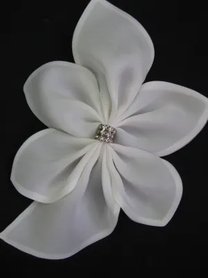 Silk Flower Pin