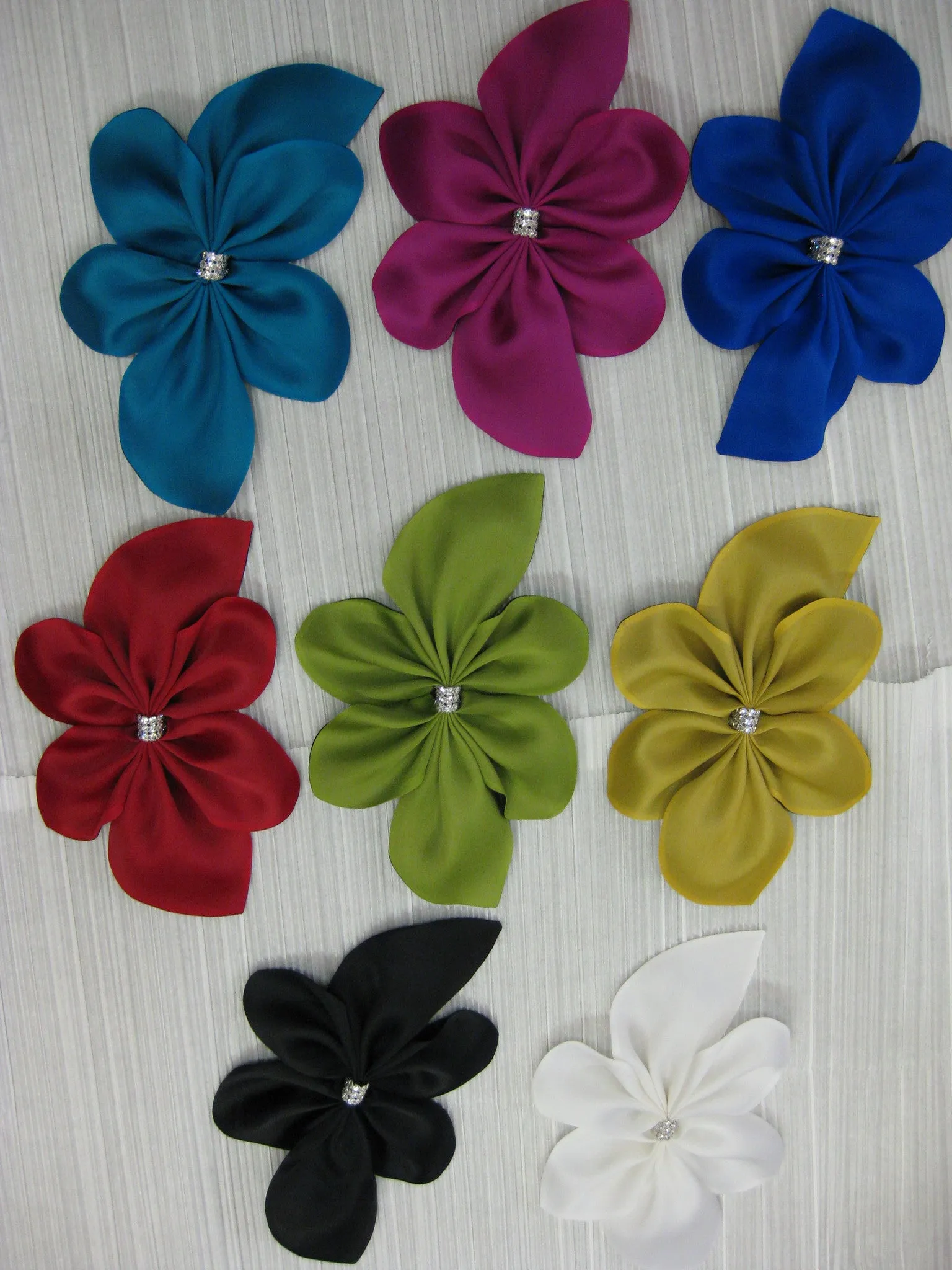 Silk Flower Pin