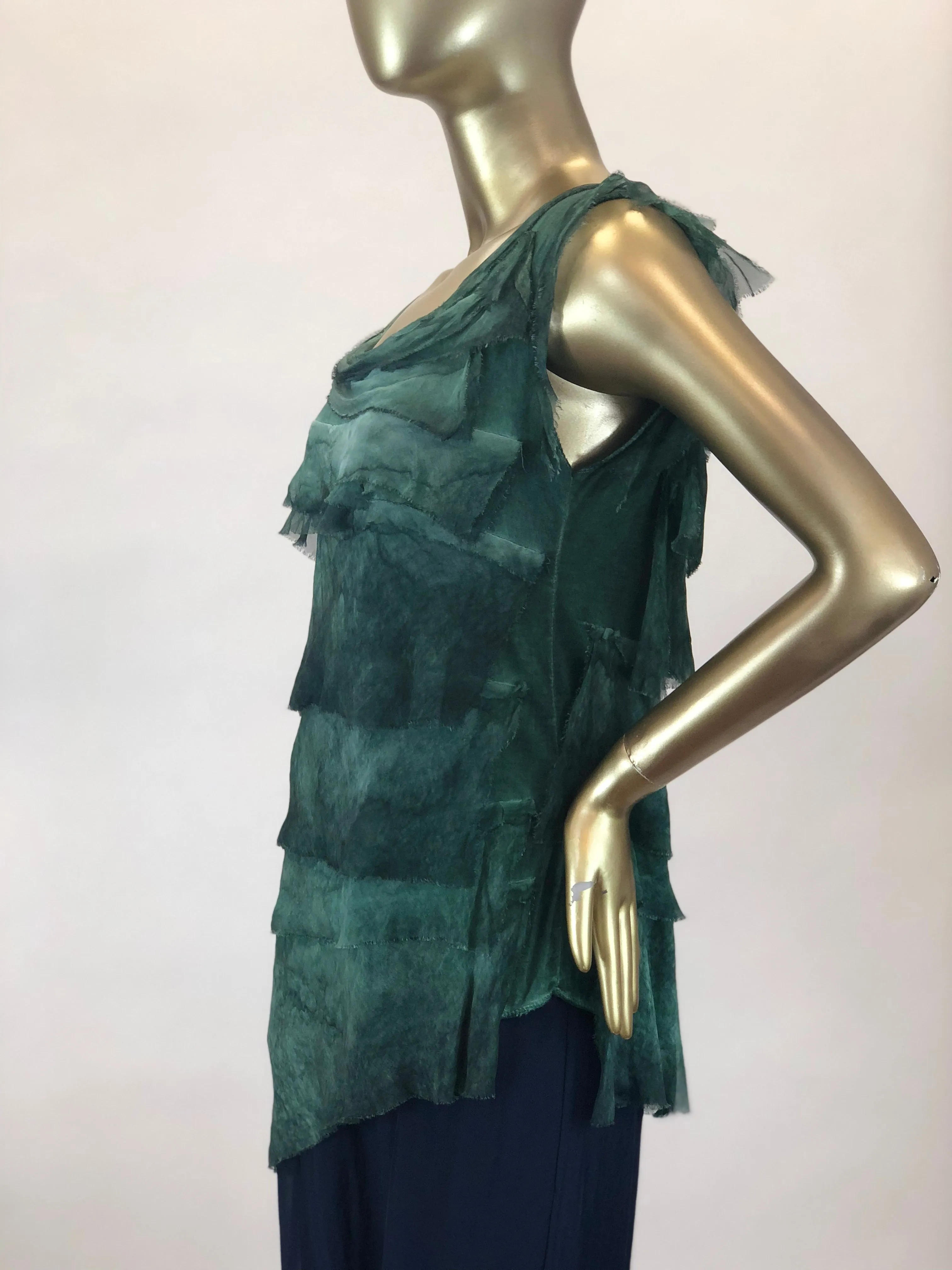 Silk Layered Top (Multiple Colors)