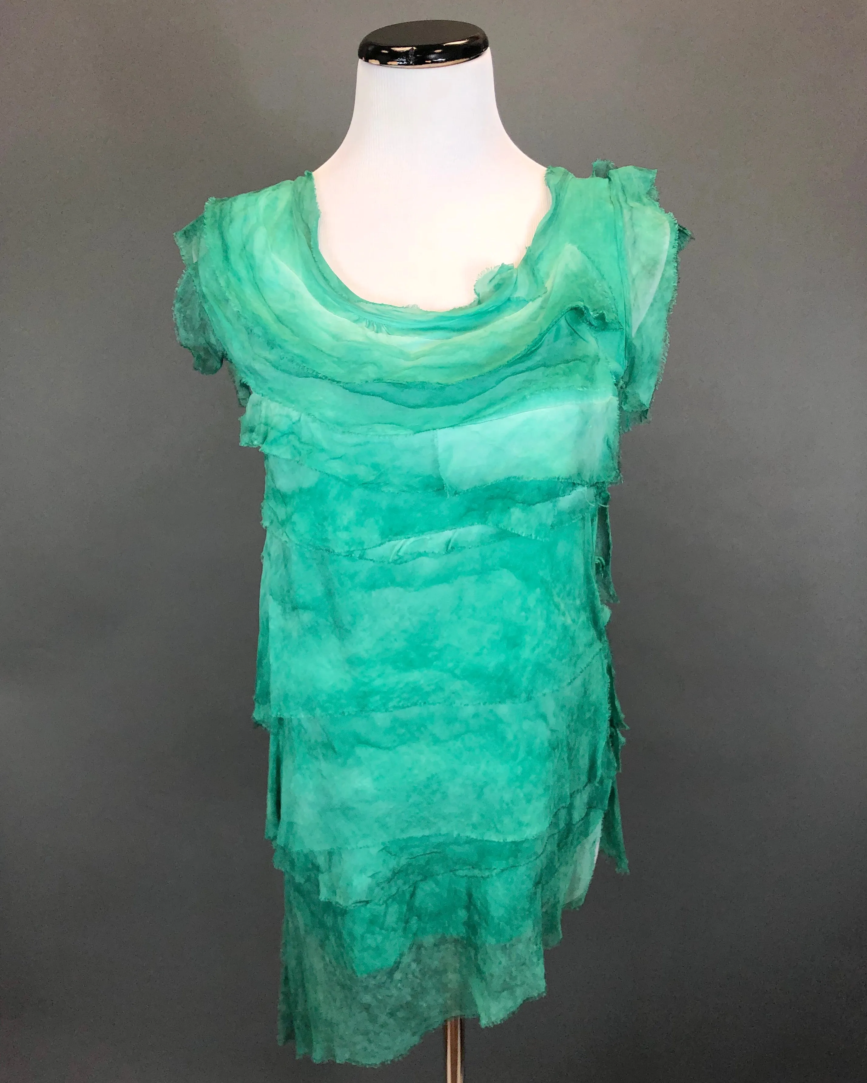 Silk Layered Top (Multiple Colors)