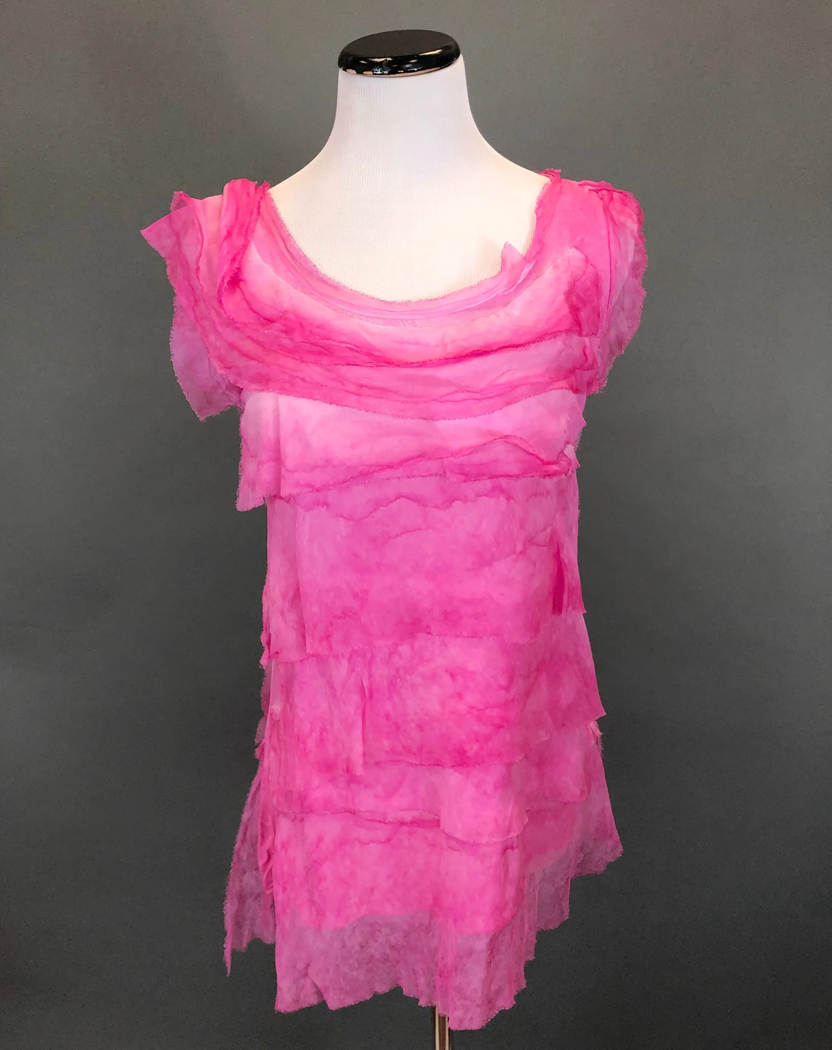 Silk Layered Top (Multiple Colors)