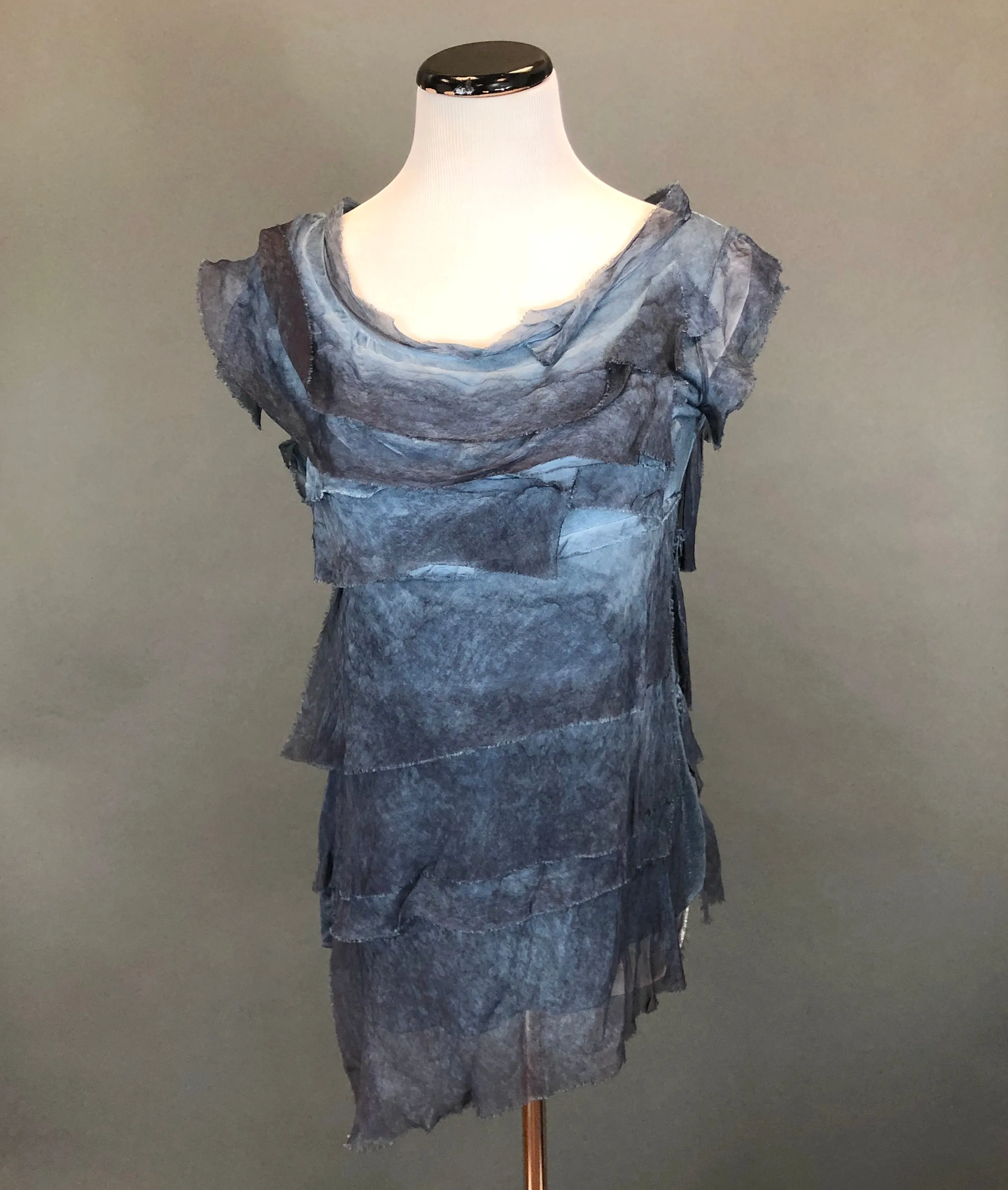 Silk Layered Top (Multiple Colors)