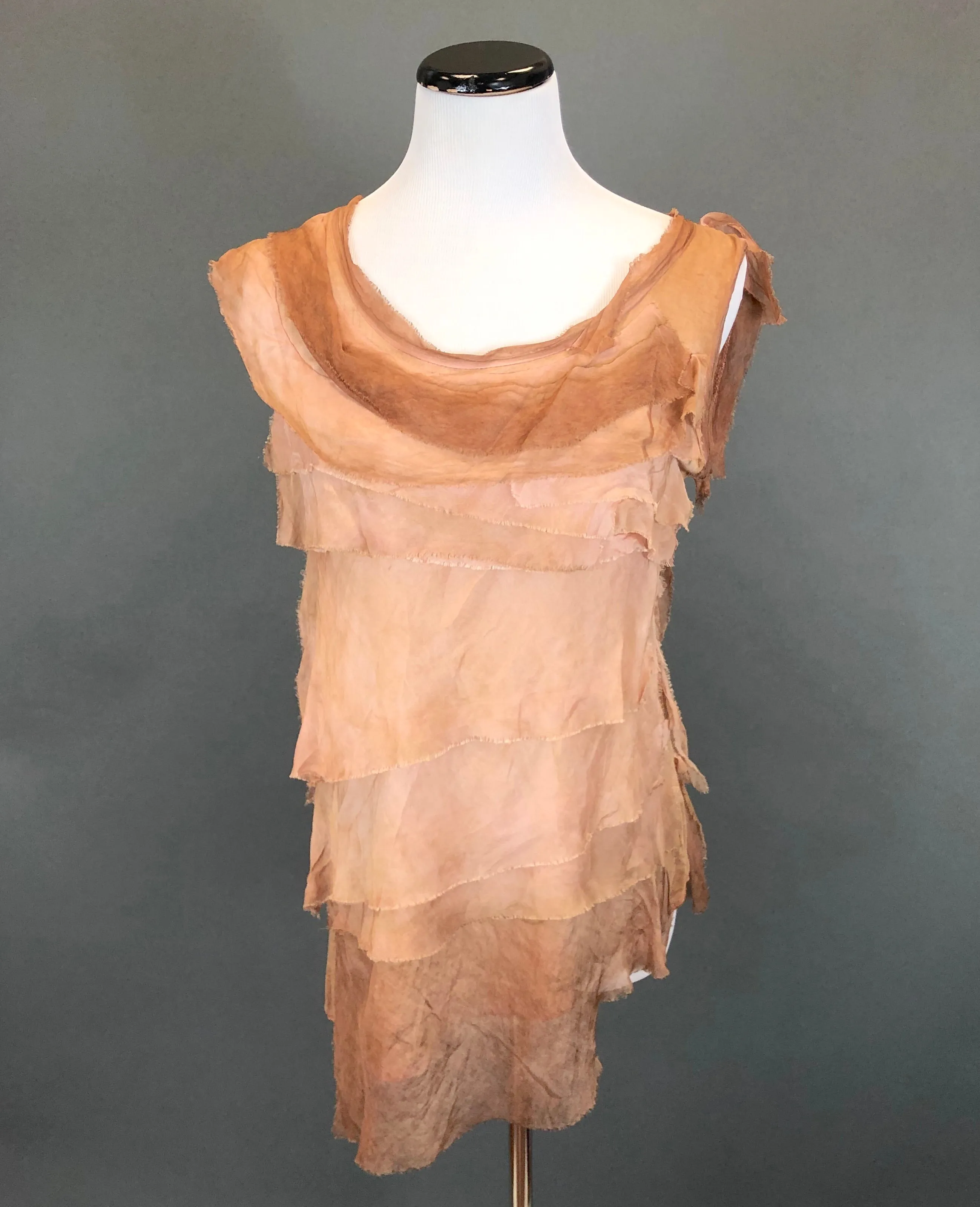 Silk Layered Top (Multiple Colors)