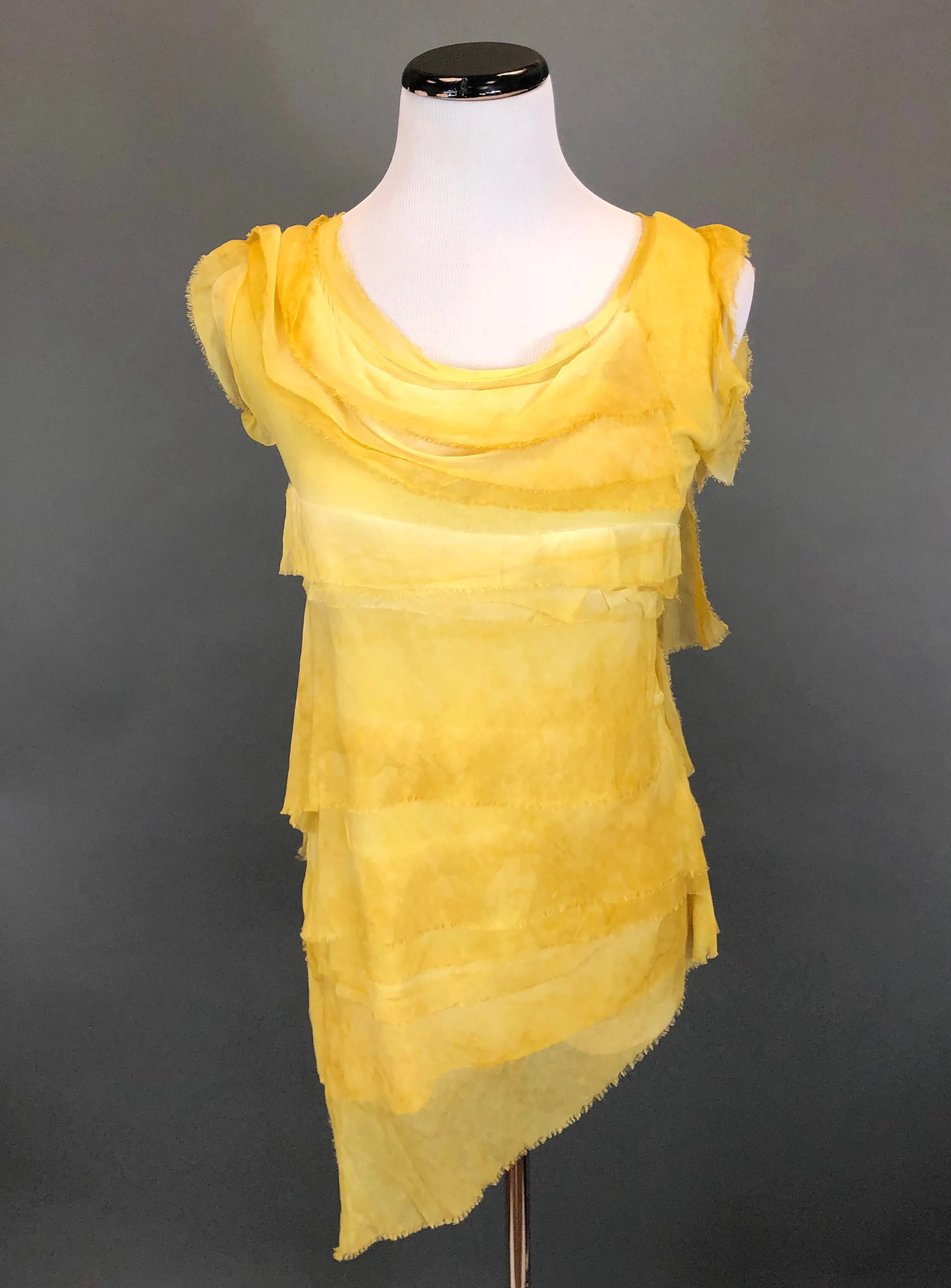 Silk Layered Top (Multiple Colors)