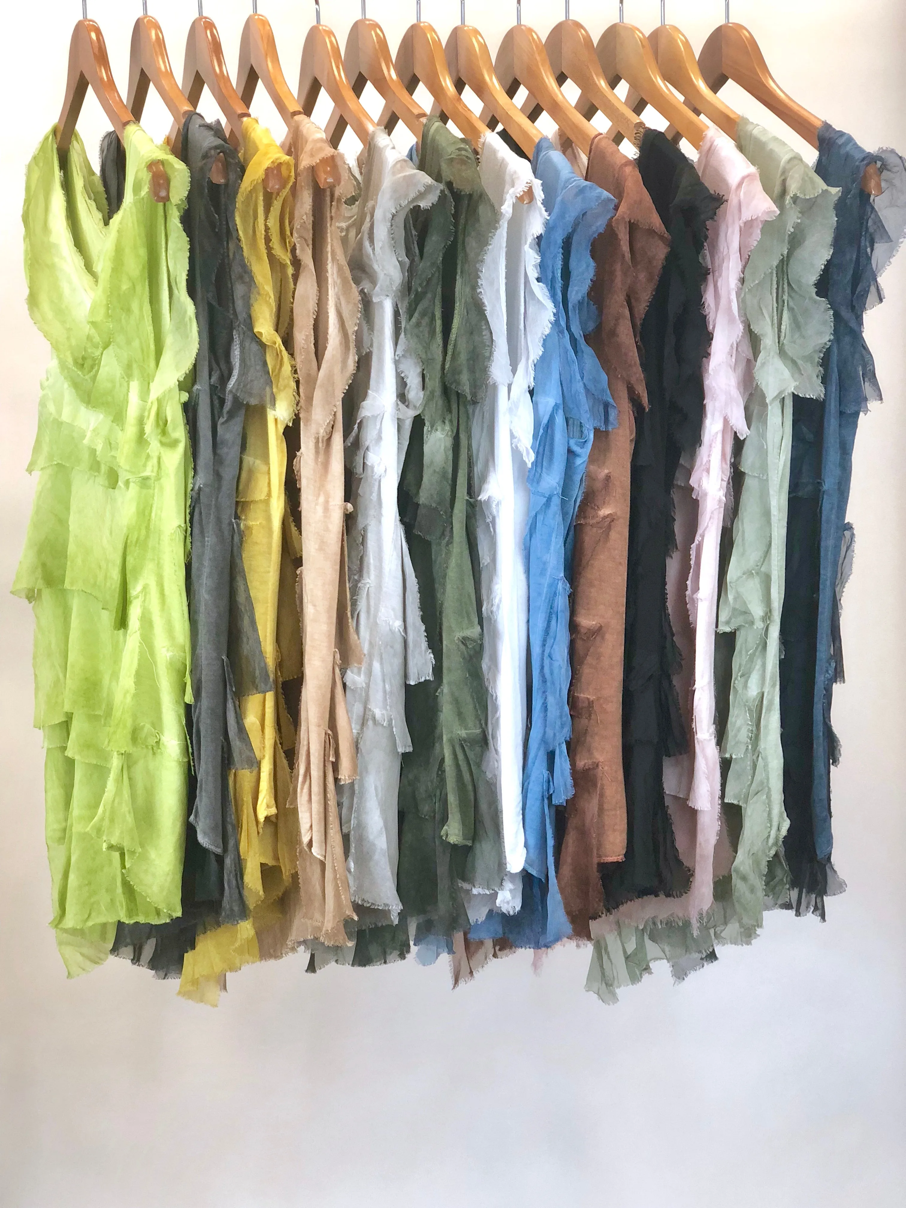 Silk Layered Top (Multiple Colors)