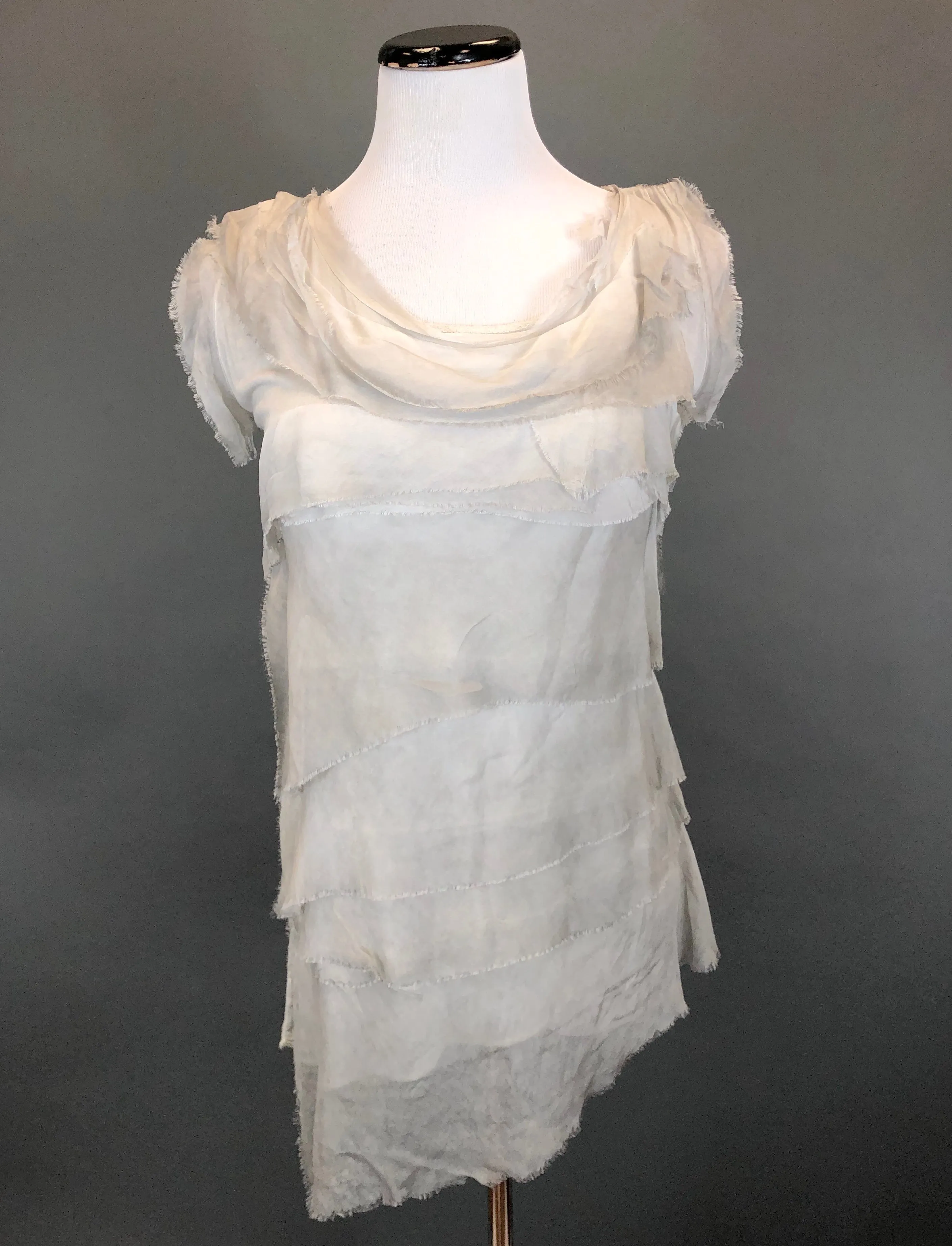 Silk Layered Top (Multiple Colors)