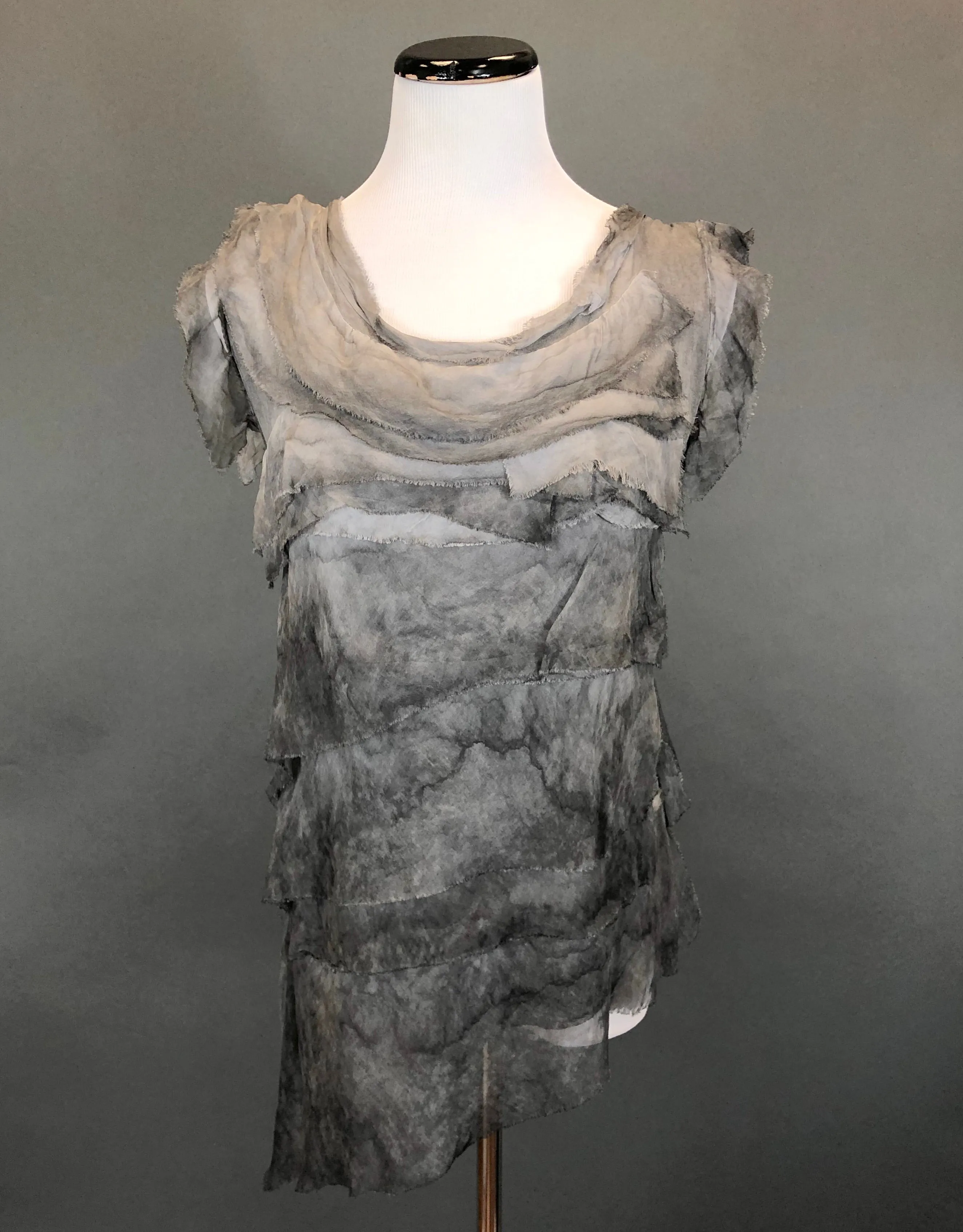 Silk Layered Top (Multiple Colors)