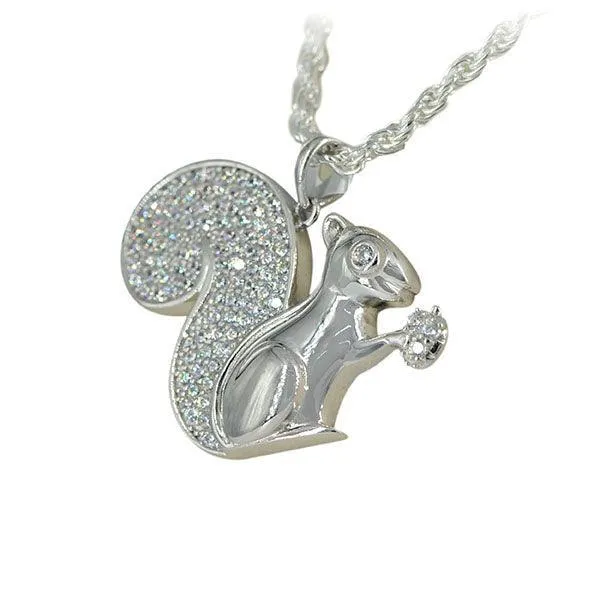 SILVER SQUIRREL PENDANT