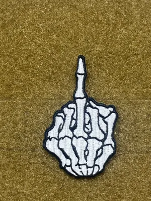 Skeleton Finger Morale Patch