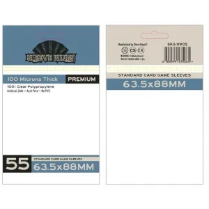 Sleeve Kings: Premium Standard Card Game Sleeves 63.5mmx88mm, 55ct