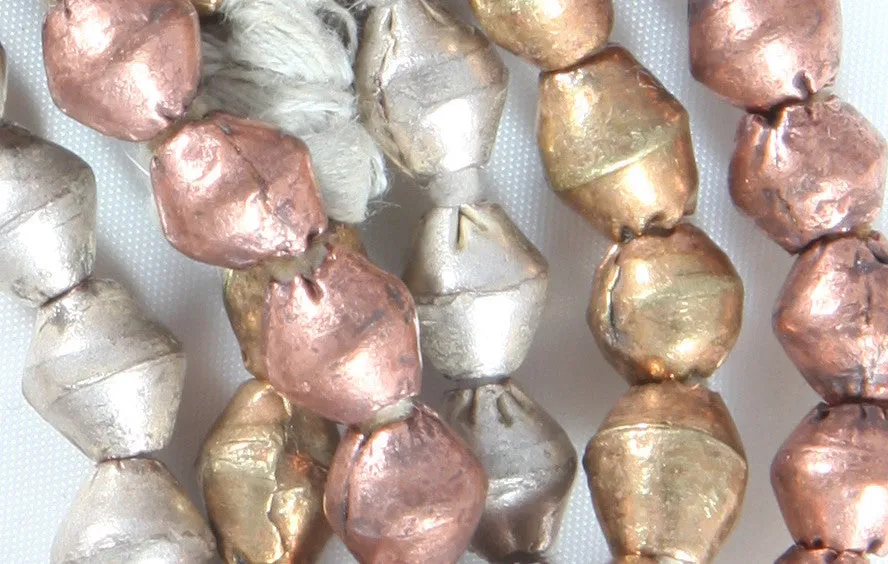 Small Ethiopian Base Metal Boho Necklace