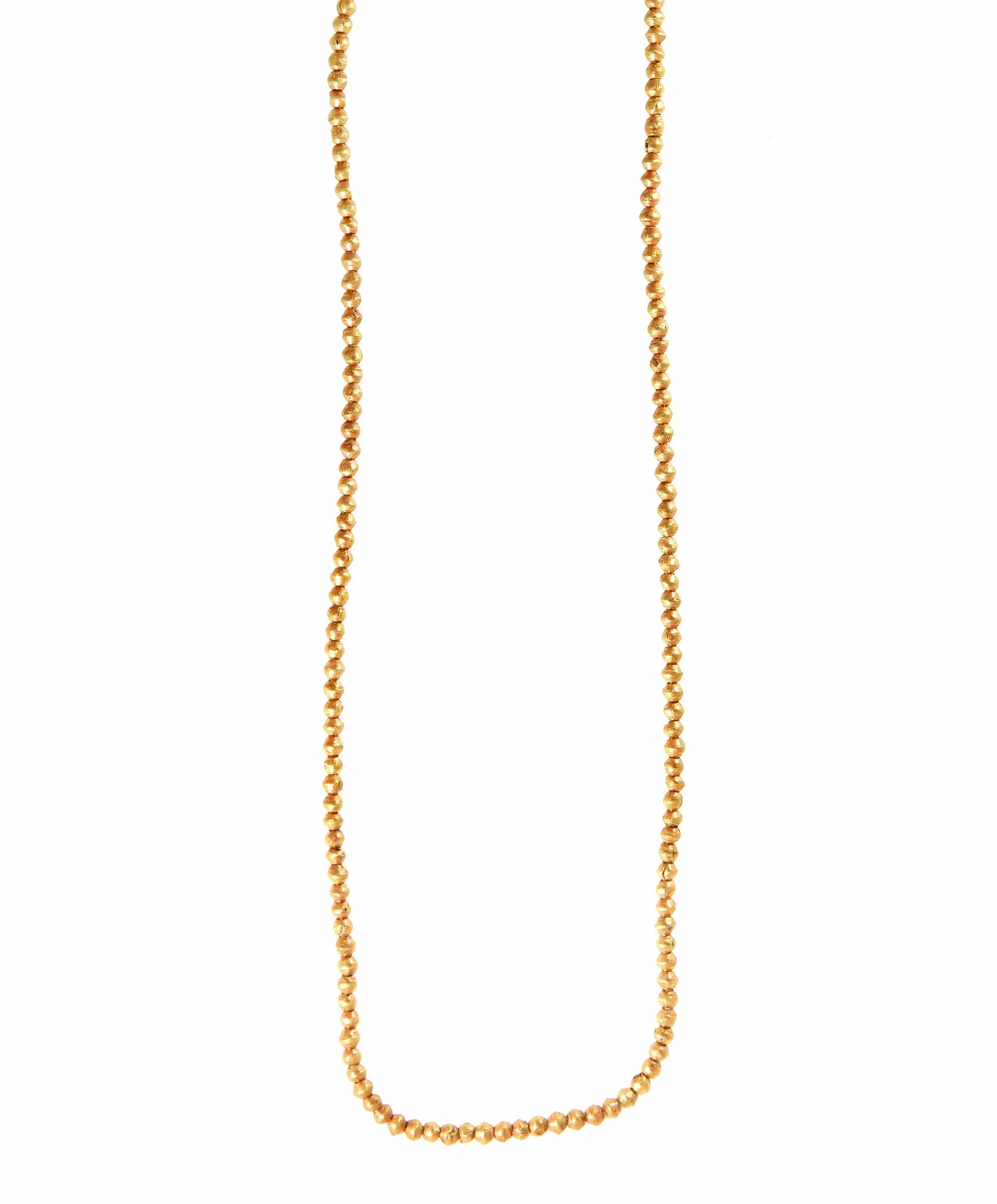Small Ethiopian Base Metal Boho Necklace