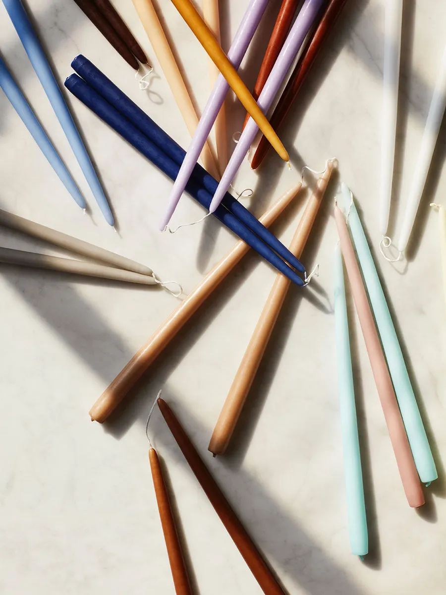 Smooth Taper Candles - Plein Air Light Blue