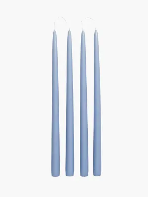 Smooth Taper Candles - Plein Air Light Blue