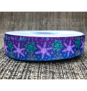 Snowflakes are Kisses From Heaven Filler USDR Ribbon 7/8 Inch