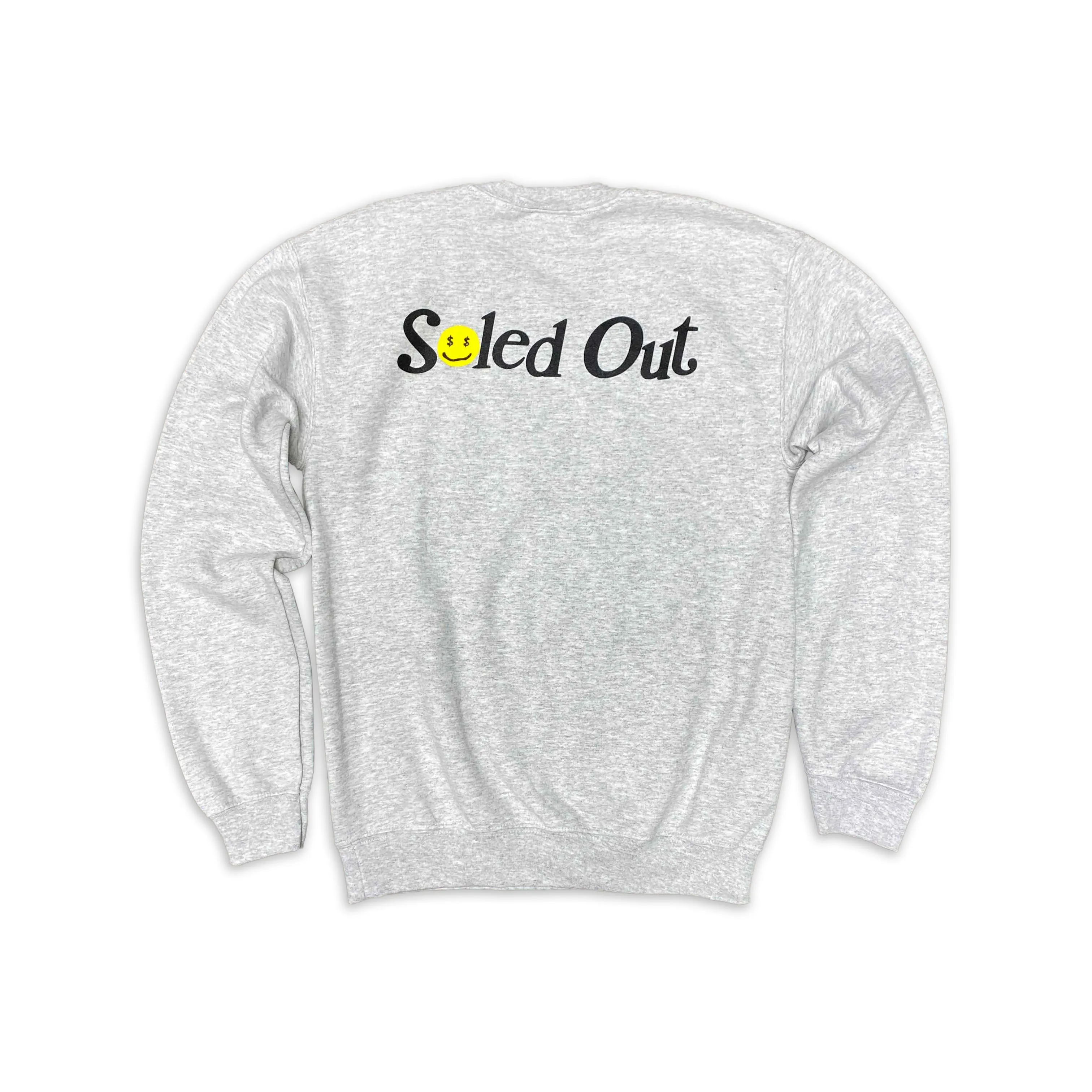 Soled Out Crewneck Sweater "EXPENSIVE" Size XL