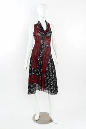 Soleil Fleur & Leaf Print Dress