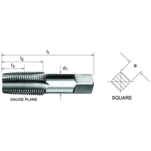SOMTA - Series 585 HSS NPT Tap 3/4" (Bottoming Lead, Taper Form)