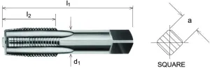 SOMTA - Series 907 Carbon Steel BSPF Tap 3/4" Taper (Parallel Form)