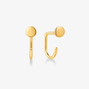 Stay Close Disc Hoops