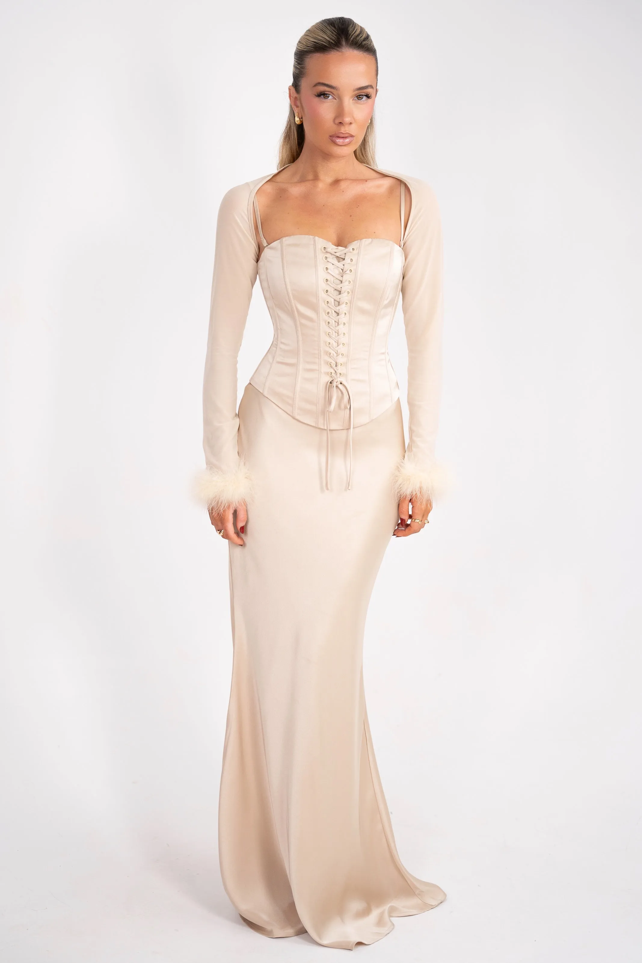 Stela Beige Dress