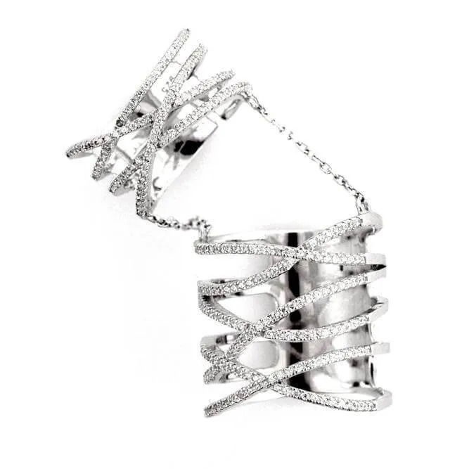STERLING SILVER LADIES EXTENSION RING