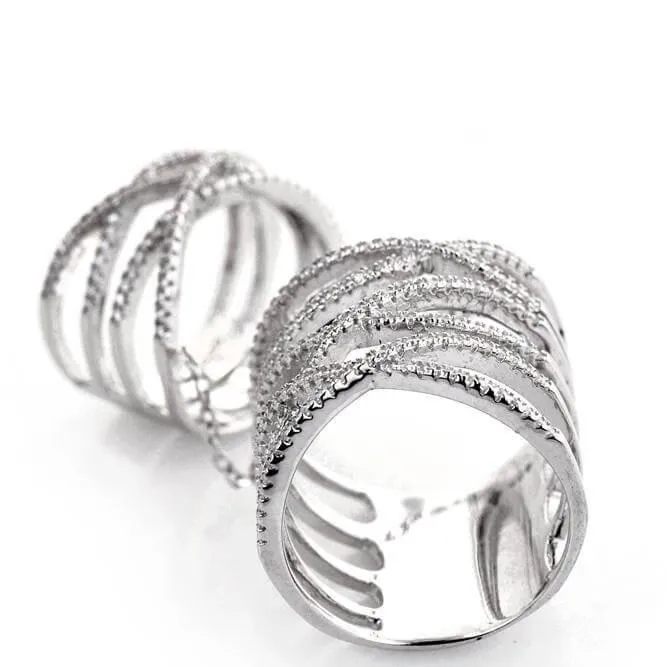 STERLING SILVER LADIES EXTENSION RING