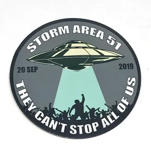 Storm Area 51 Sticker