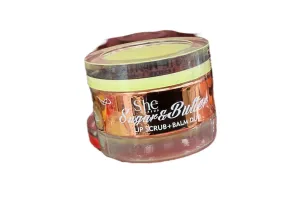 Sugar & Butter  Lip Scrub   Balm Duo