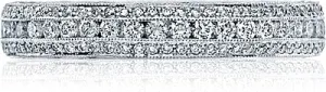Tacori Pave Diamond Wedding Band