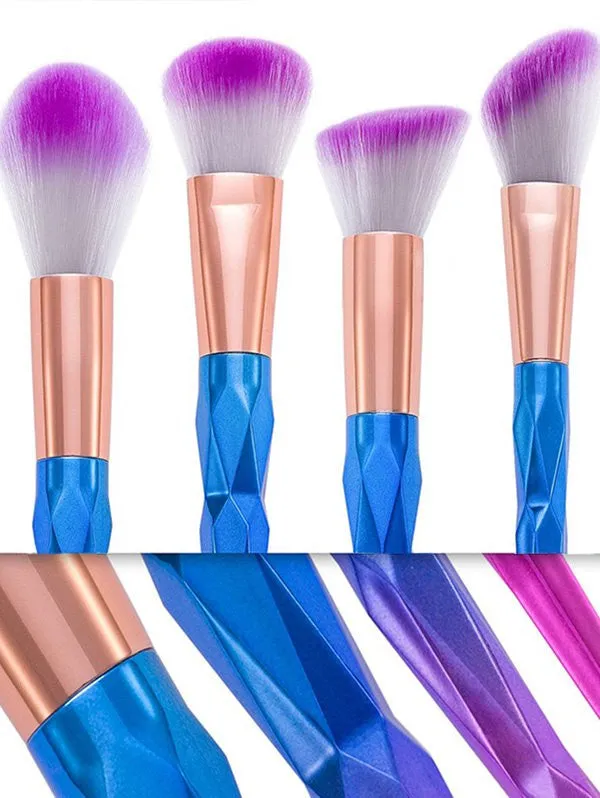 Taper Angular Makeup Brushes Set