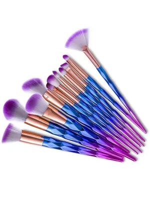 Taper Angular Makeup Brushes Set