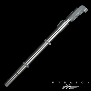 Telescopic Wand Assembly With Titanium Grey Cord Management