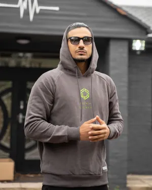 TFS | EXCLUSIVE | GREY & LIME HOODIE