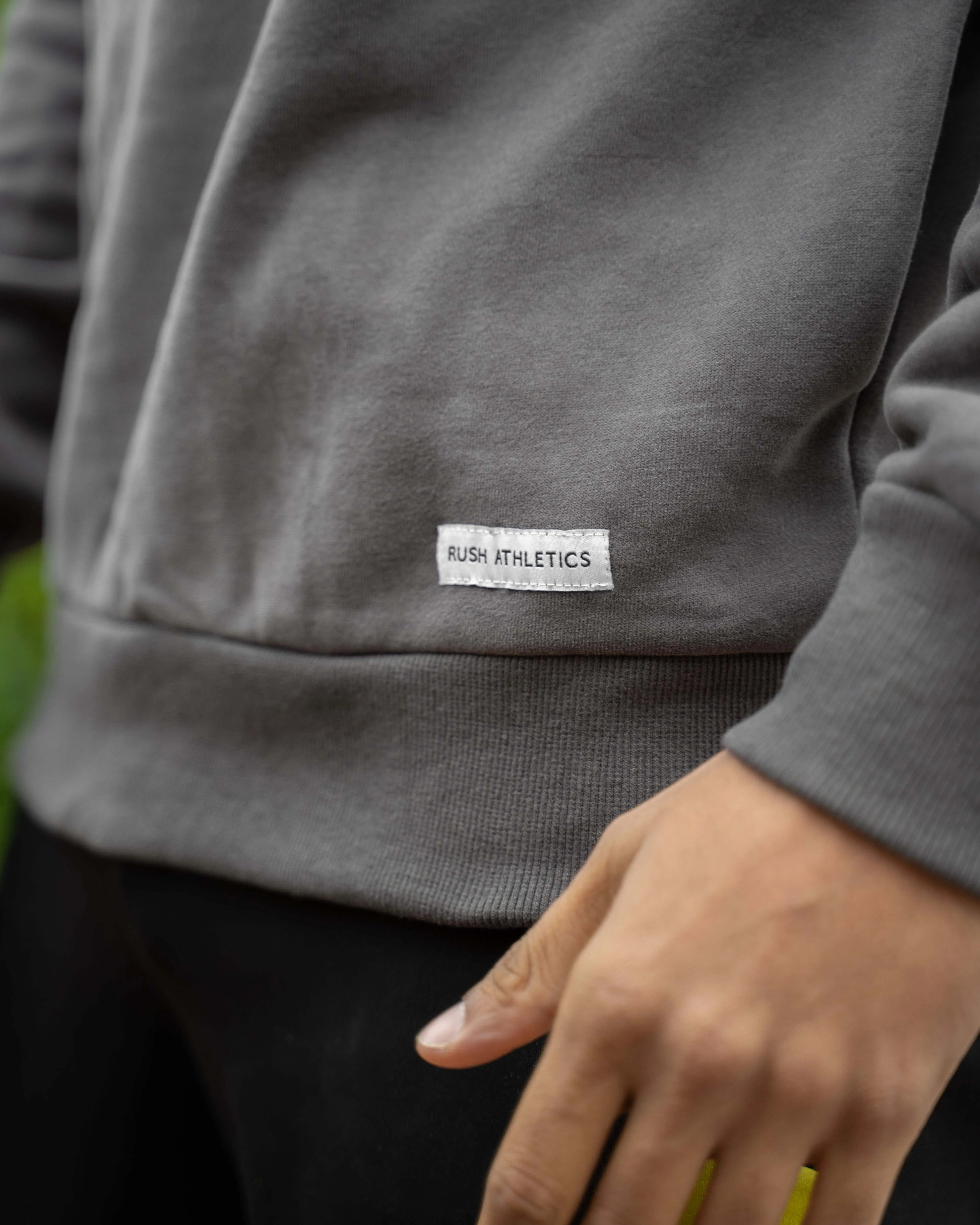 TFS | EXCLUSIVE | GREY & LIME HOODIE