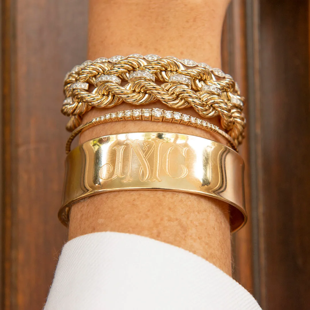 The Club Bracelet with Diamonds