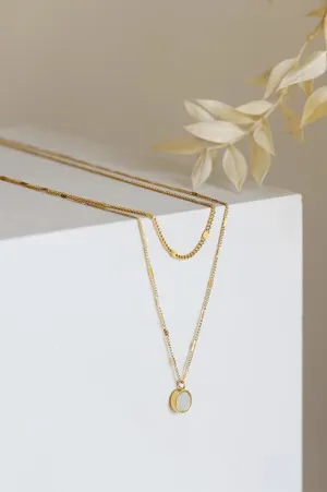 The Louisette Dainty Layered Necklace