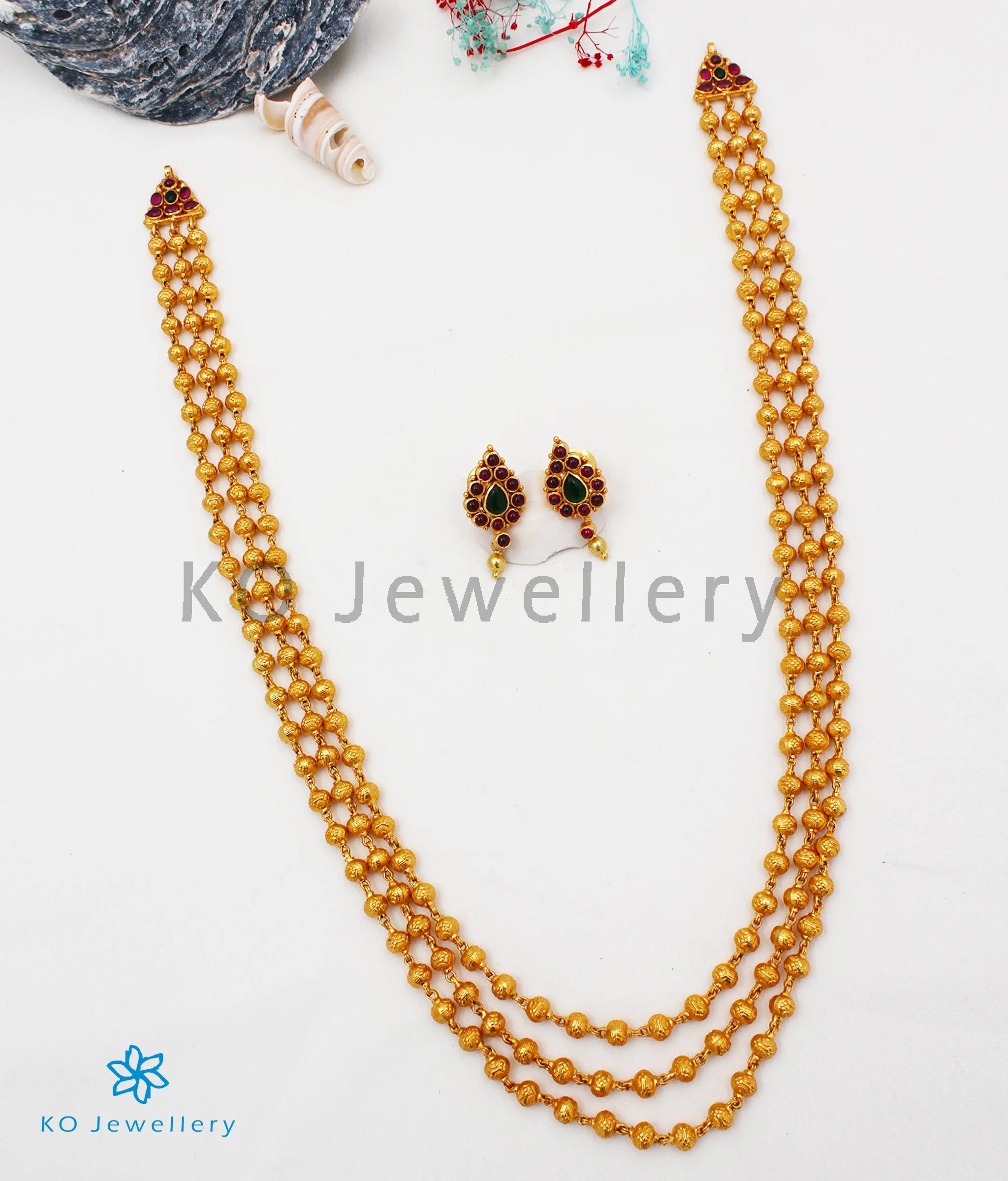 The Mohanmala Silver Layered Necklace