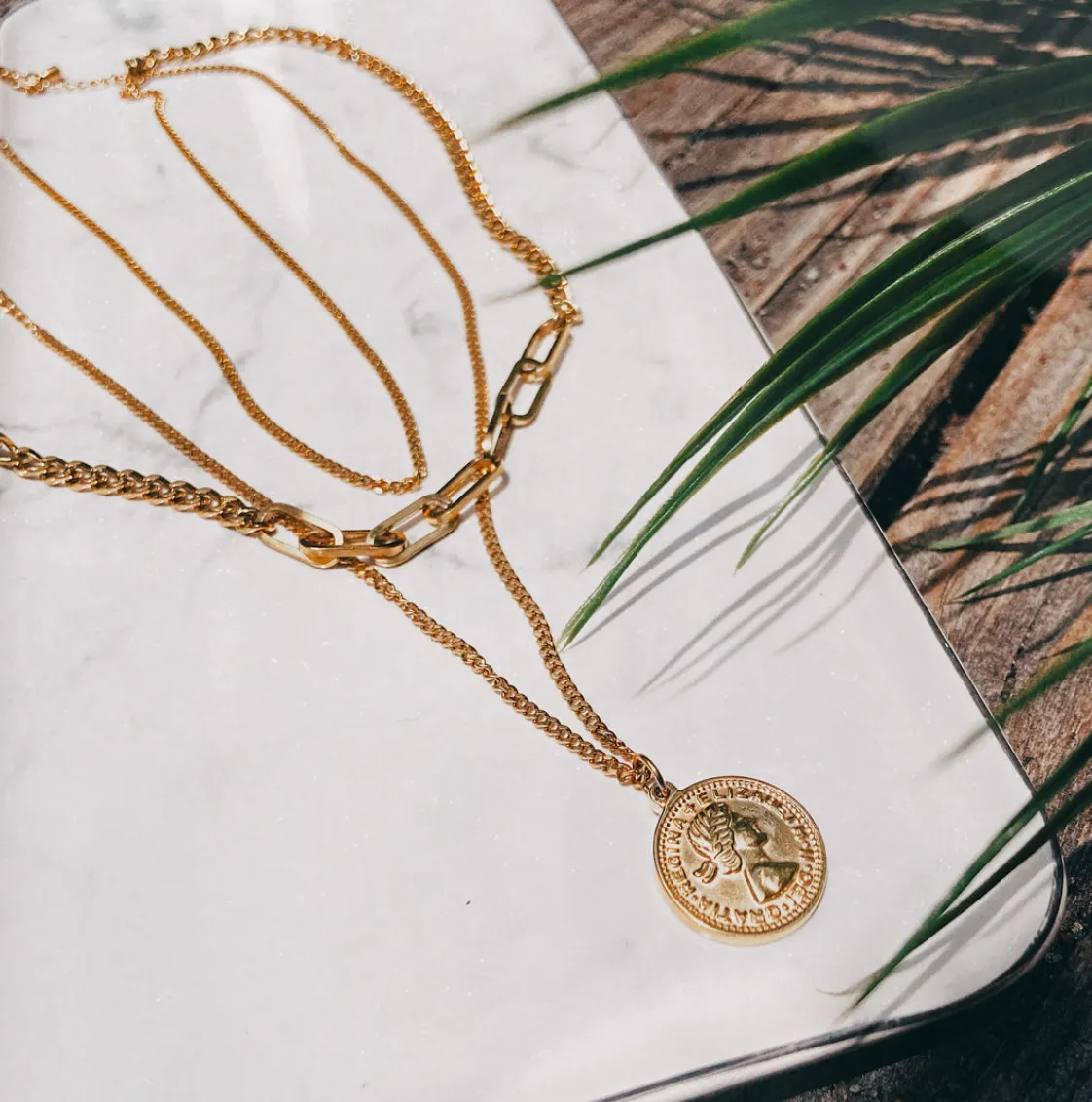 THREE LITTLE BIRDS NECKLACE