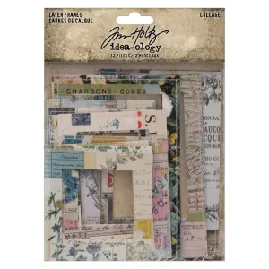 Tim Holtz Idea-ology - Layered Frames - Collage