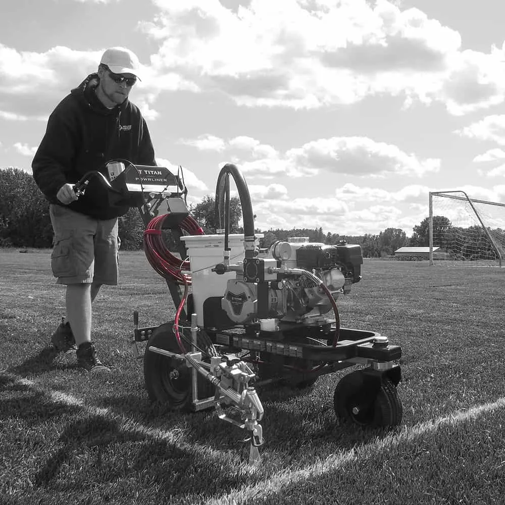 Titan PowrLiner 4500 - Two Gun Dual Line Marking Made Easy