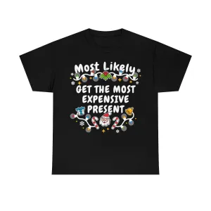 TO GET THE MOST EXPENSIVE PRESENT