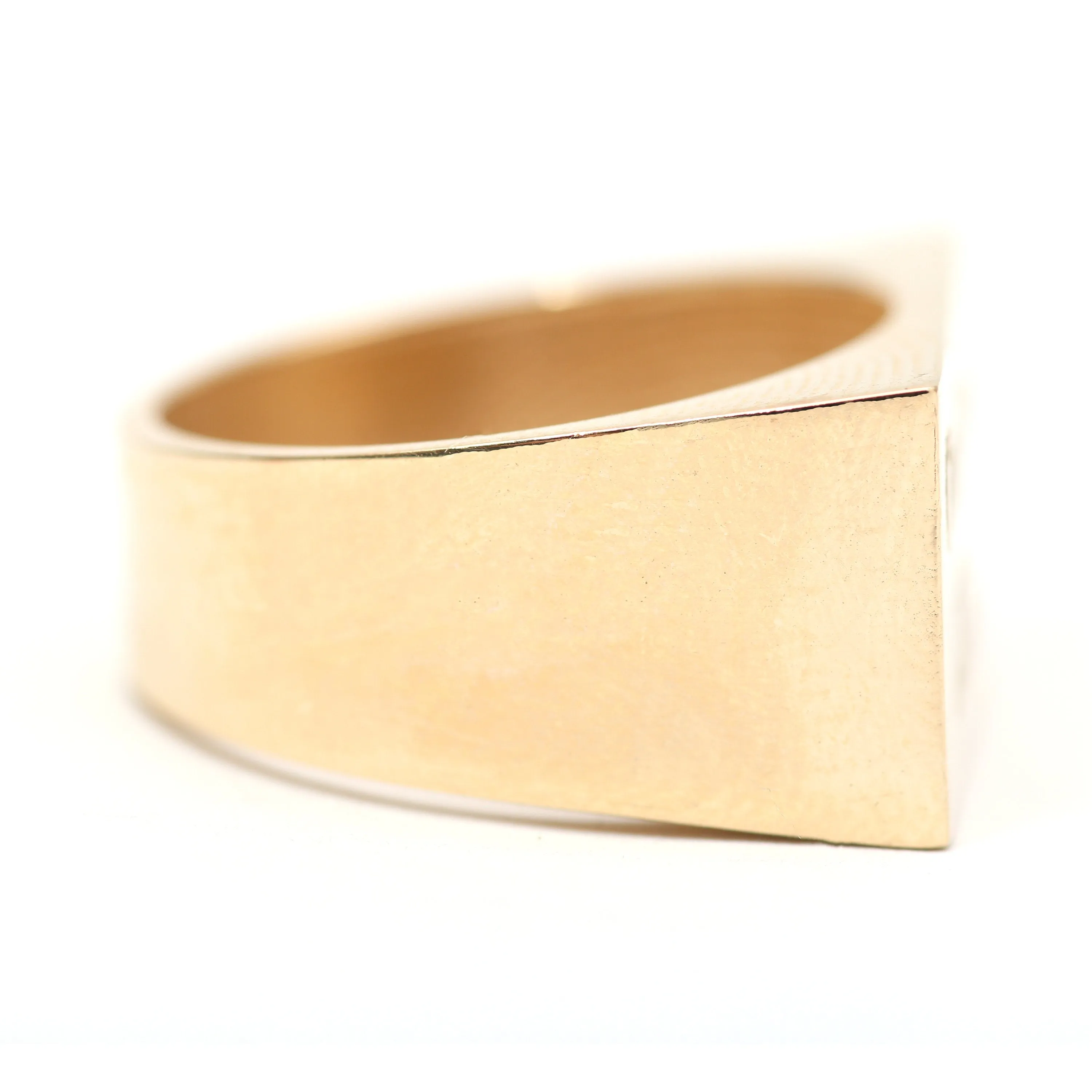 TotemKitten Exclusive Chunky Signet Ring CK