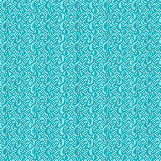 Transparency Watercolors 17113-24 Paisley Turquoise