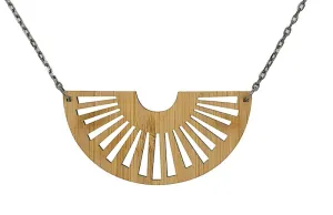 Tribal Sun Bamboo Necklace #6114