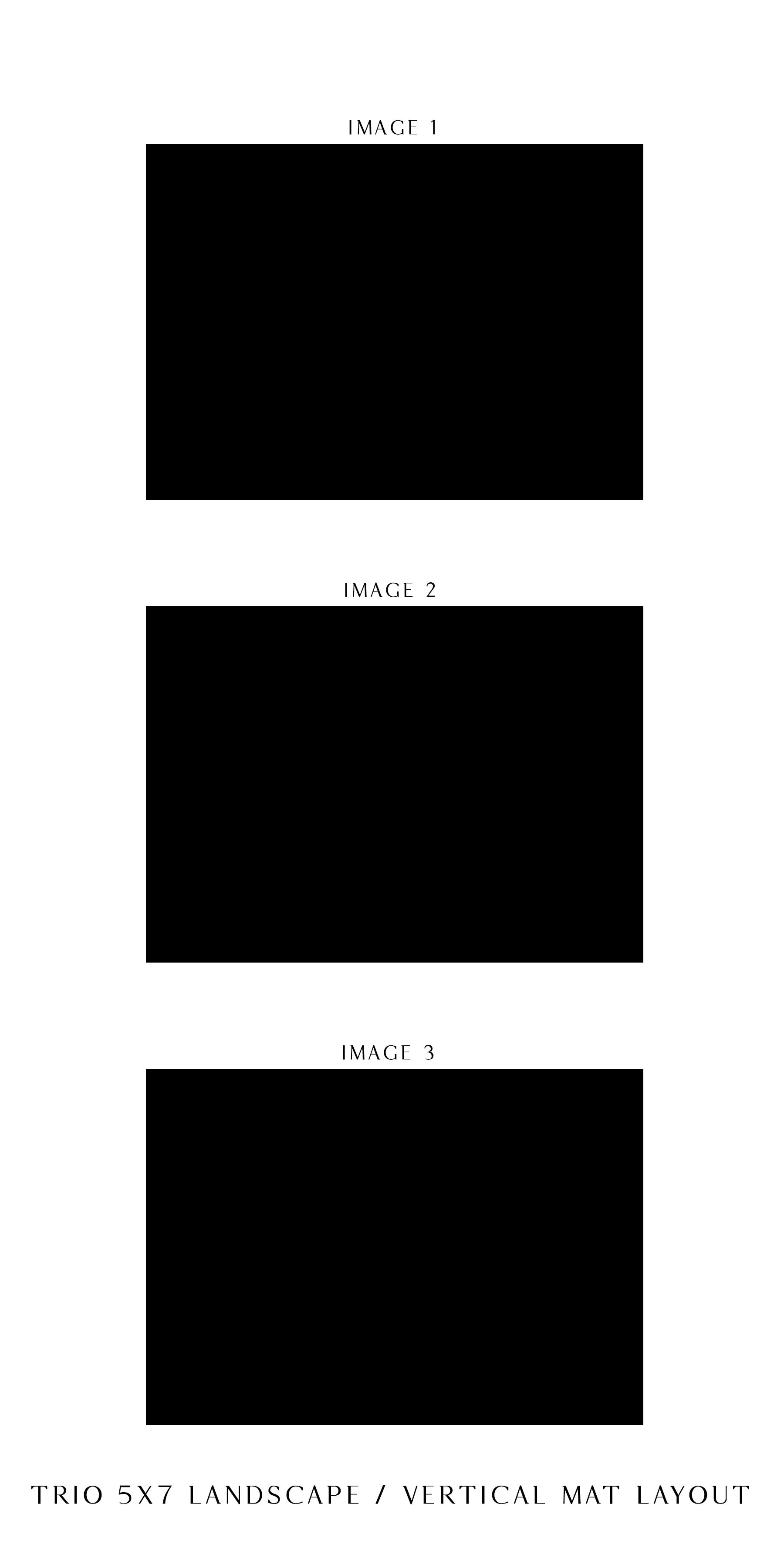 Trio 5x7 V Multi Window Frame