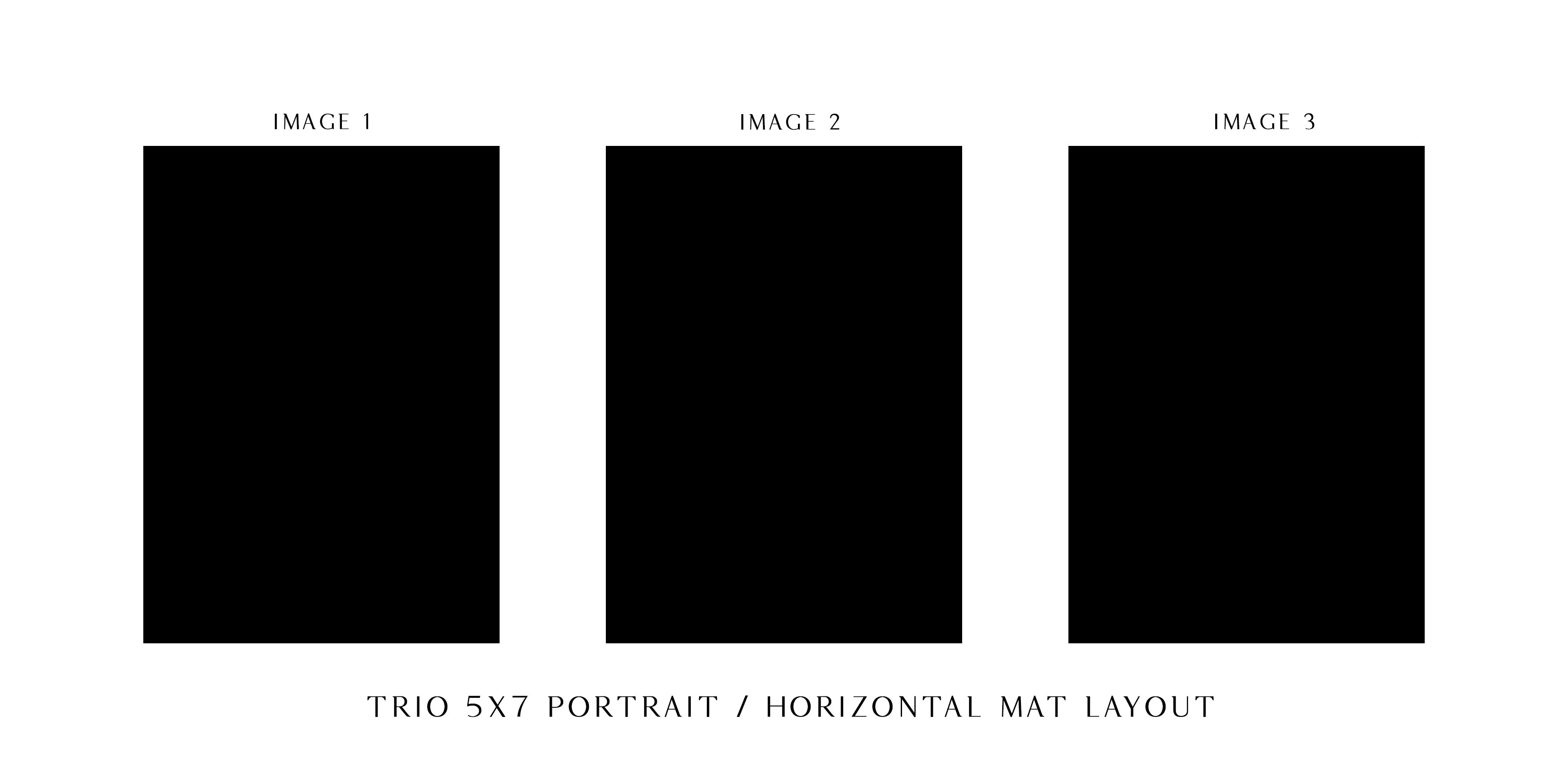 Trio 5x7 V Multi Window Frame